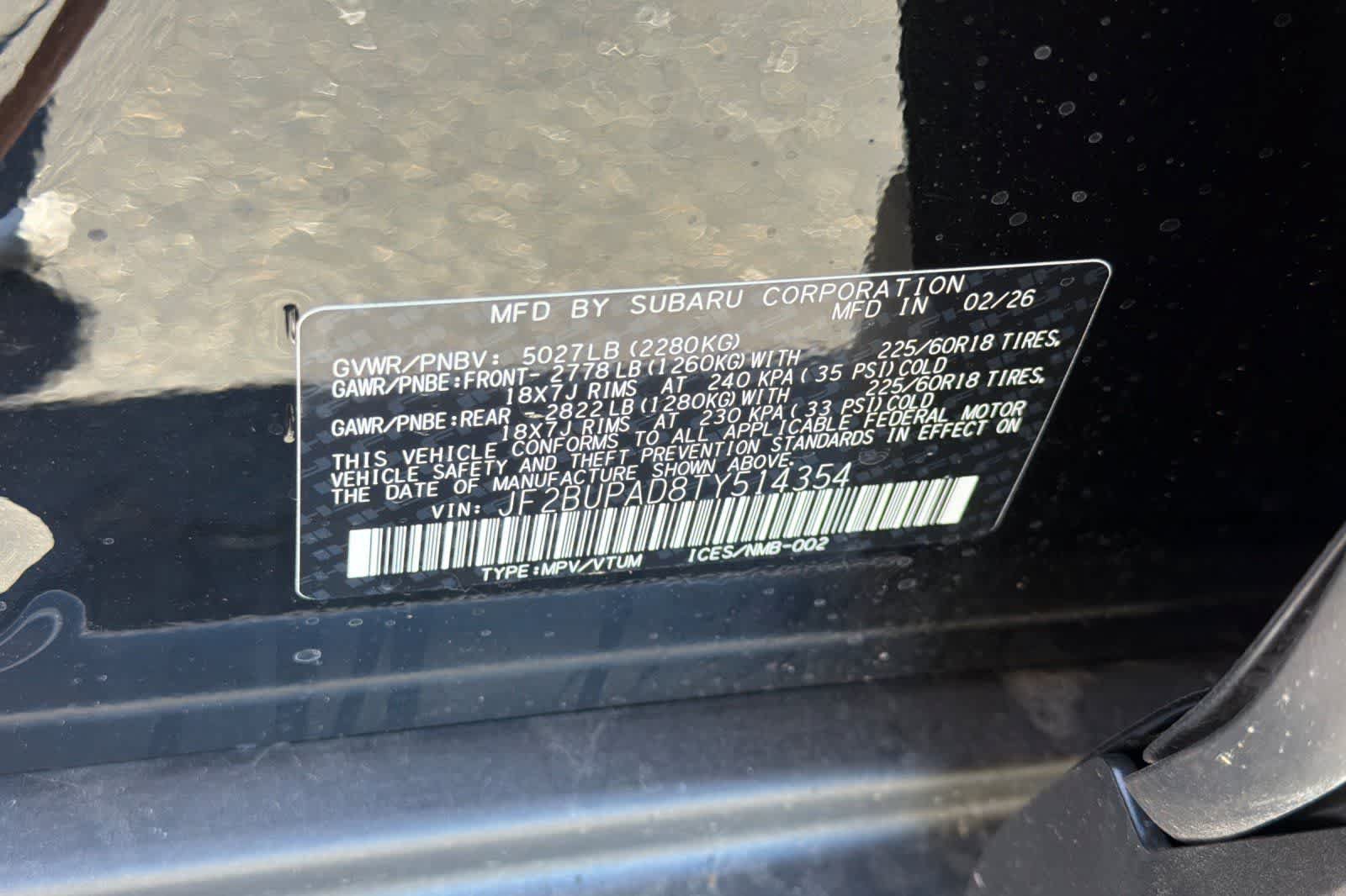 New 2026 Subaru Outback Premium AWD/4WD image 32