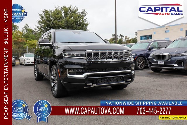 Used 2022 Jeep Grand Wagoneer Series III w/ Rear Seat Video Group 1