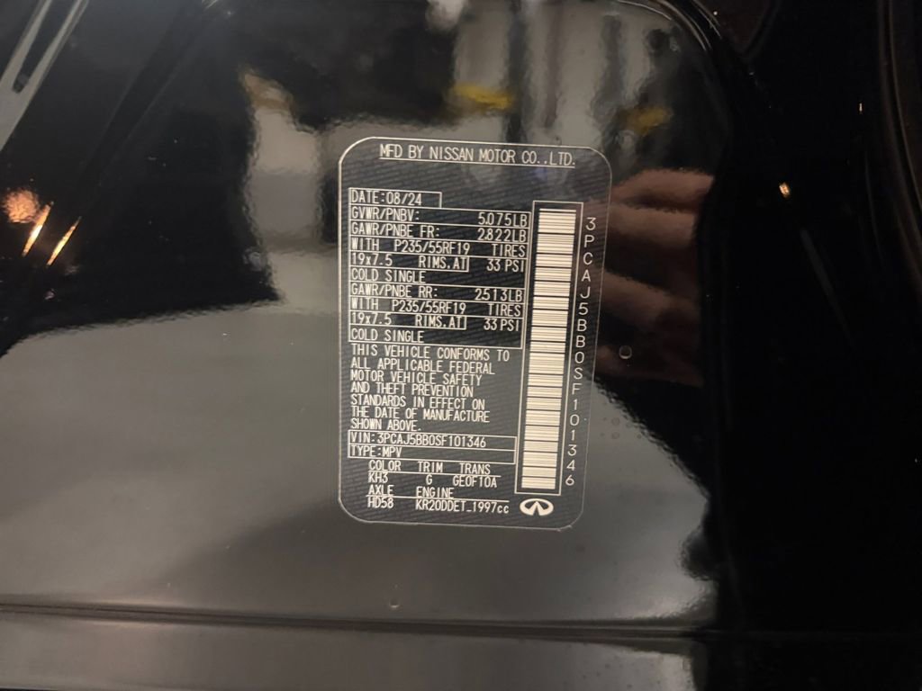 New 2025 INFINITI QX50 Luxe image 36