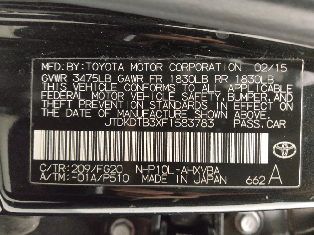 Used 2015 Toyota Prius C Two image 33