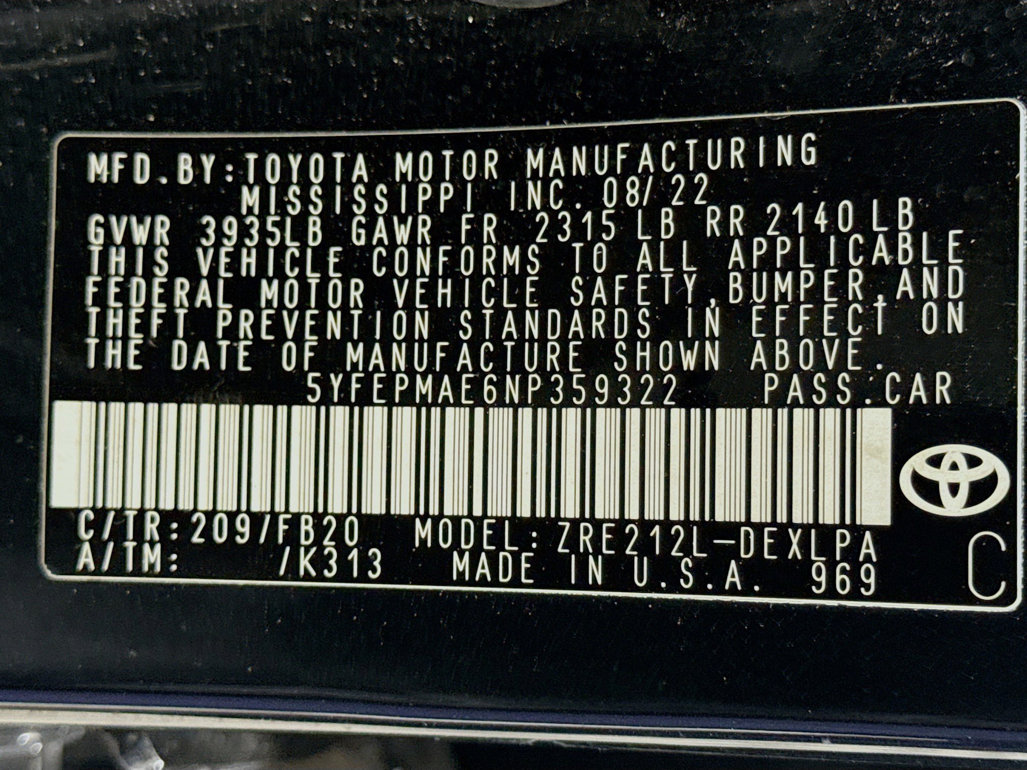 Used 2022 Toyota Corolla LE image 39