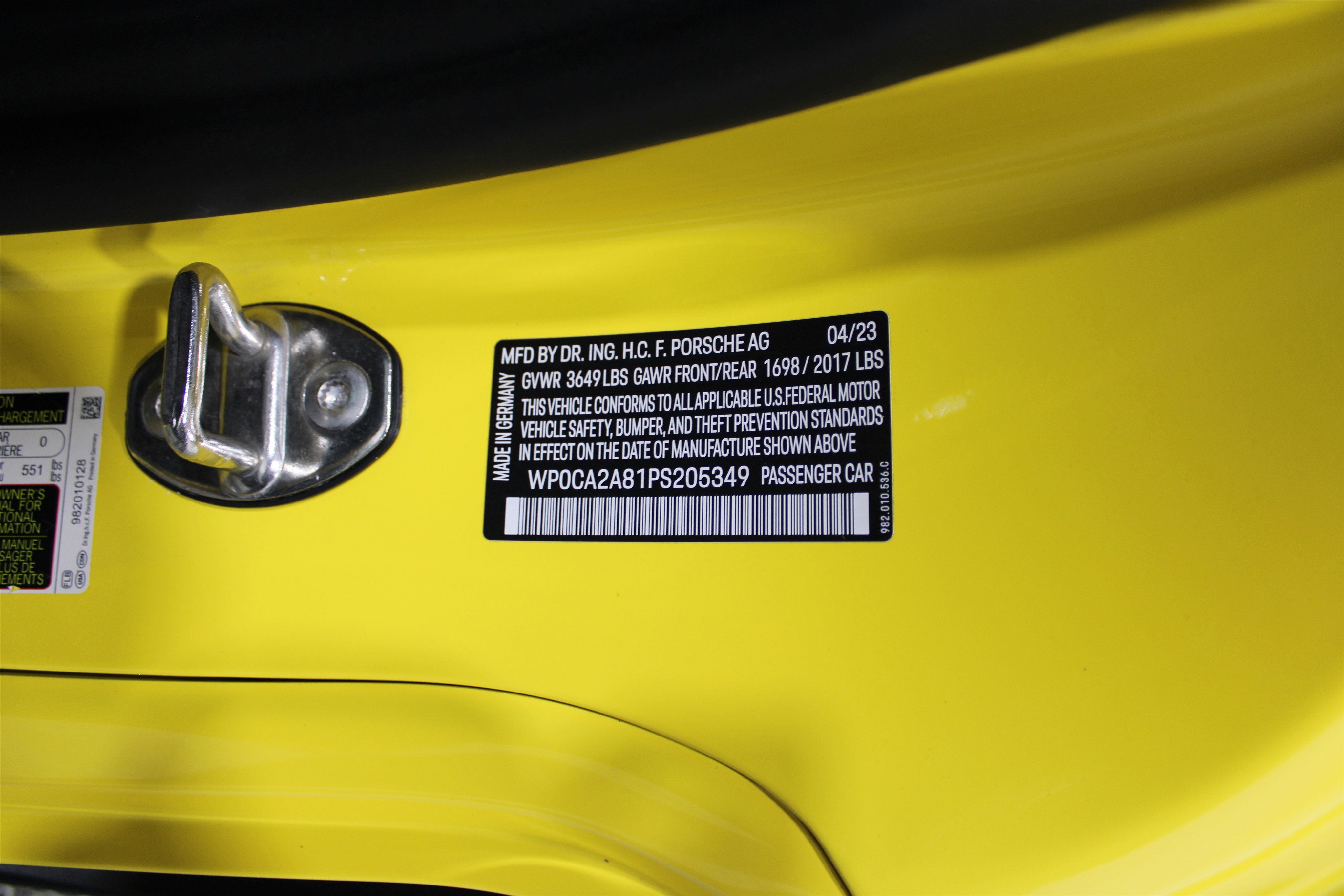 Used 2023 Porsche 718 Boxster w/ Sport Chrono Package image 37