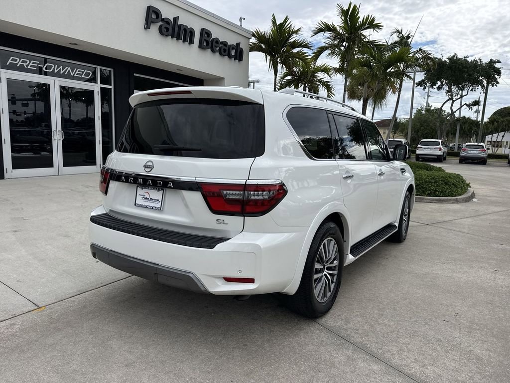 Used 2024 Nissan Armada SL w/ Captain's Chairs Package AWD/4WD image 3