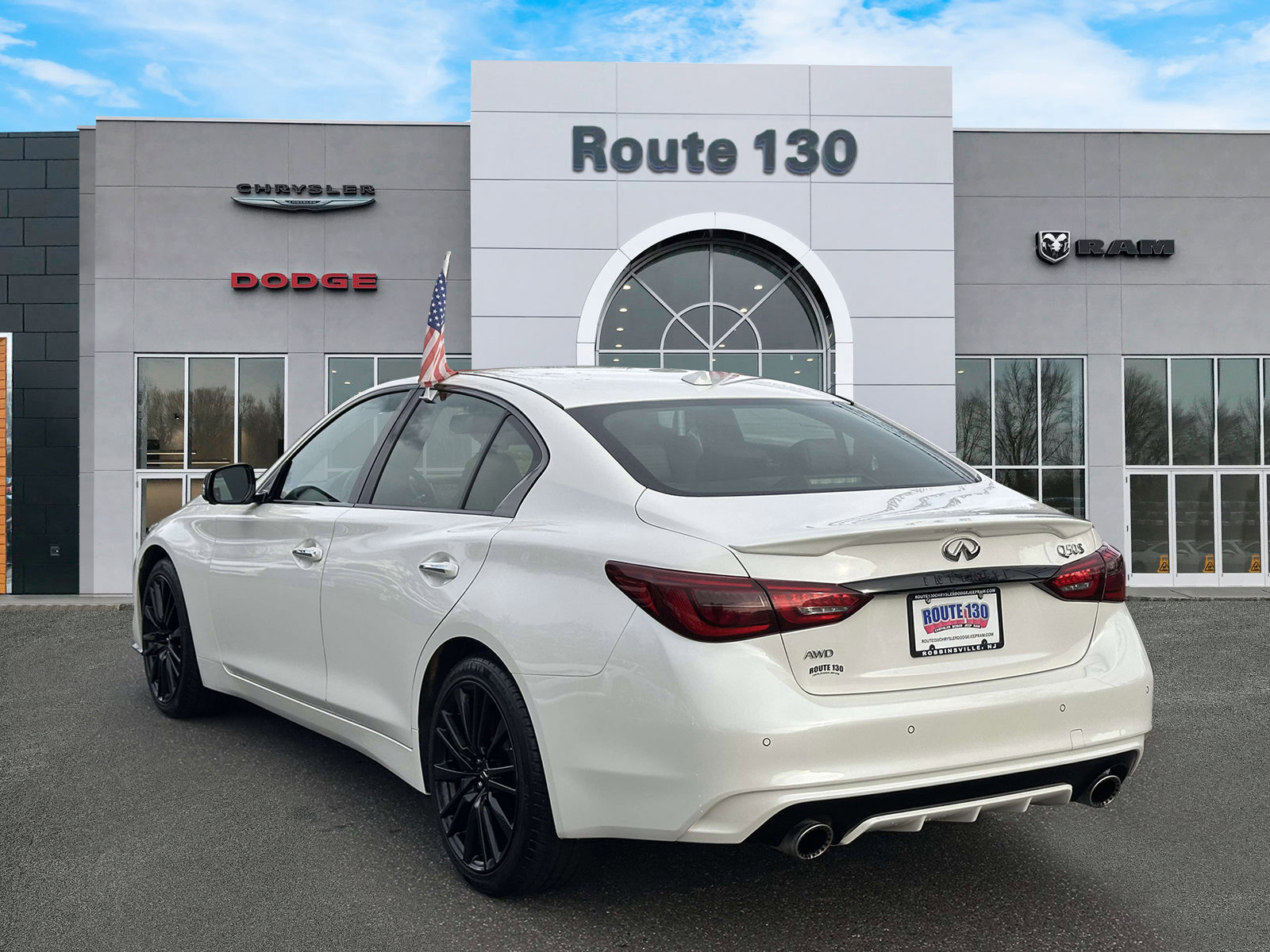 Used 2024 INFINITI Q50 Red Sport 400 image 3