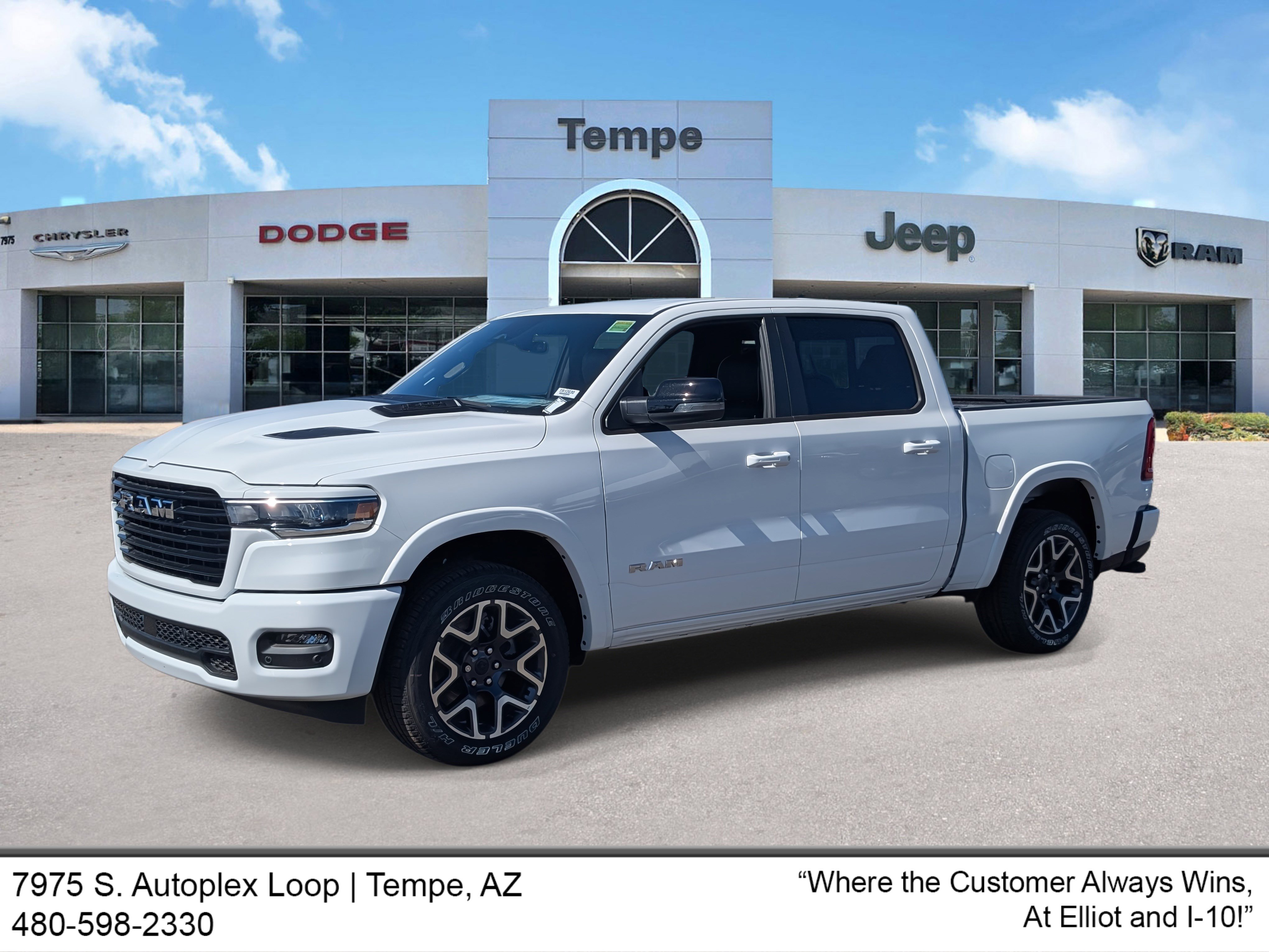 New 2026 RAM 1500 Laramie w/ Sport Appearance Package