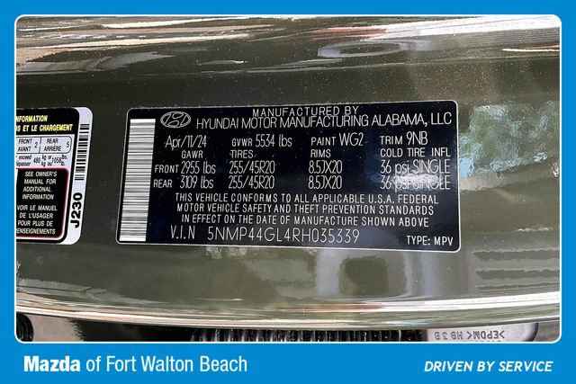 Used 2024 Hyundai Santa Fe Limited image 16