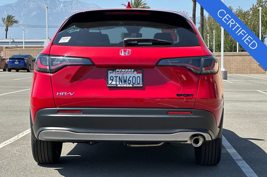 Certified 2025 Honda HR-V Sport image 5
