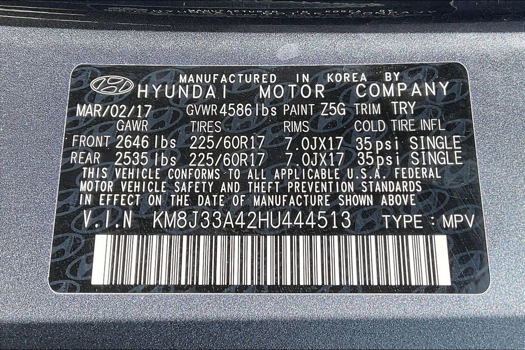 Used 2017 Hyundai Tucson SE Plus image 39