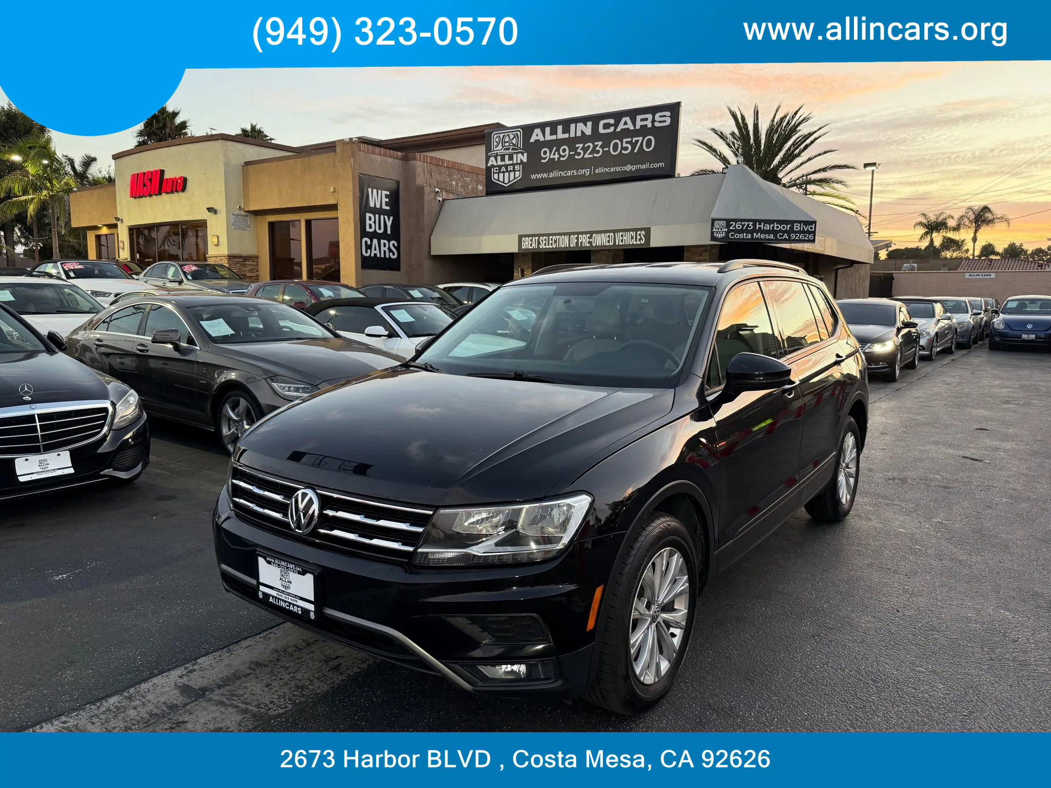 Used 2018 Volkswagen Tiguan S image 1