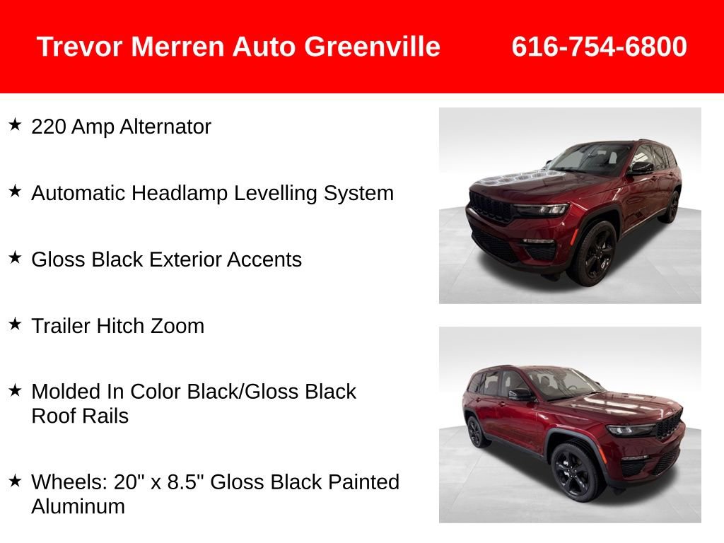 Used 2023 Jeep Grand Cherokee Limited w/ Black Appearance Package image 32