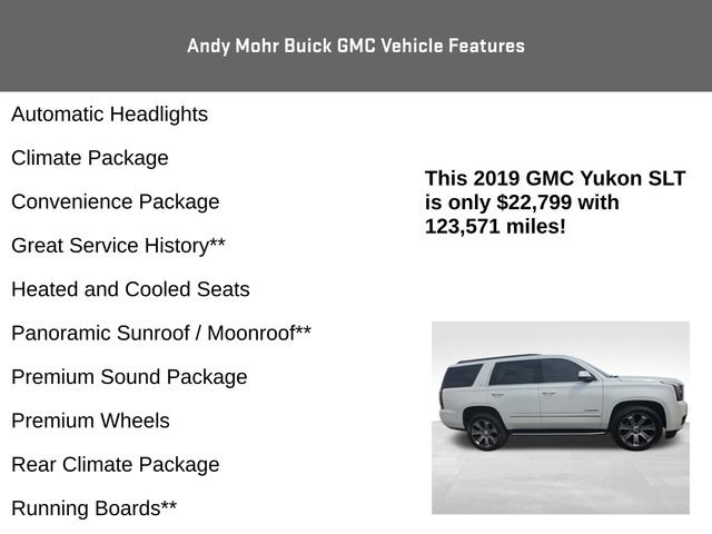 Used 2019 GMC Yukon SLT AWD/4WD image 8