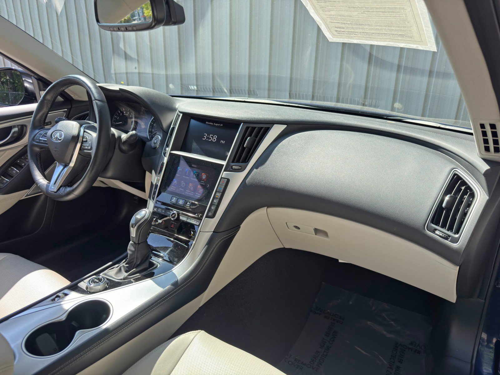 Used 2022 INFINITI Q50 Luxe w/ Cargo Package RWD image 14