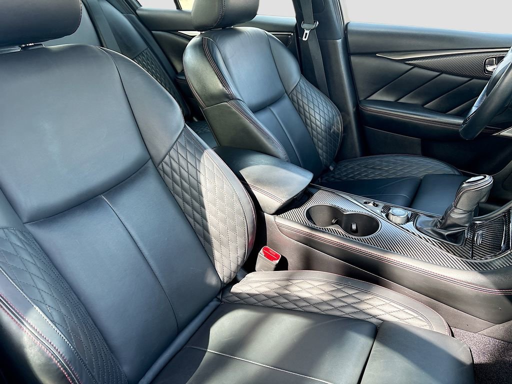 Used 2022 INFINITI Q50 Red Sport 400 w/ Carbon Fiber Package image 29