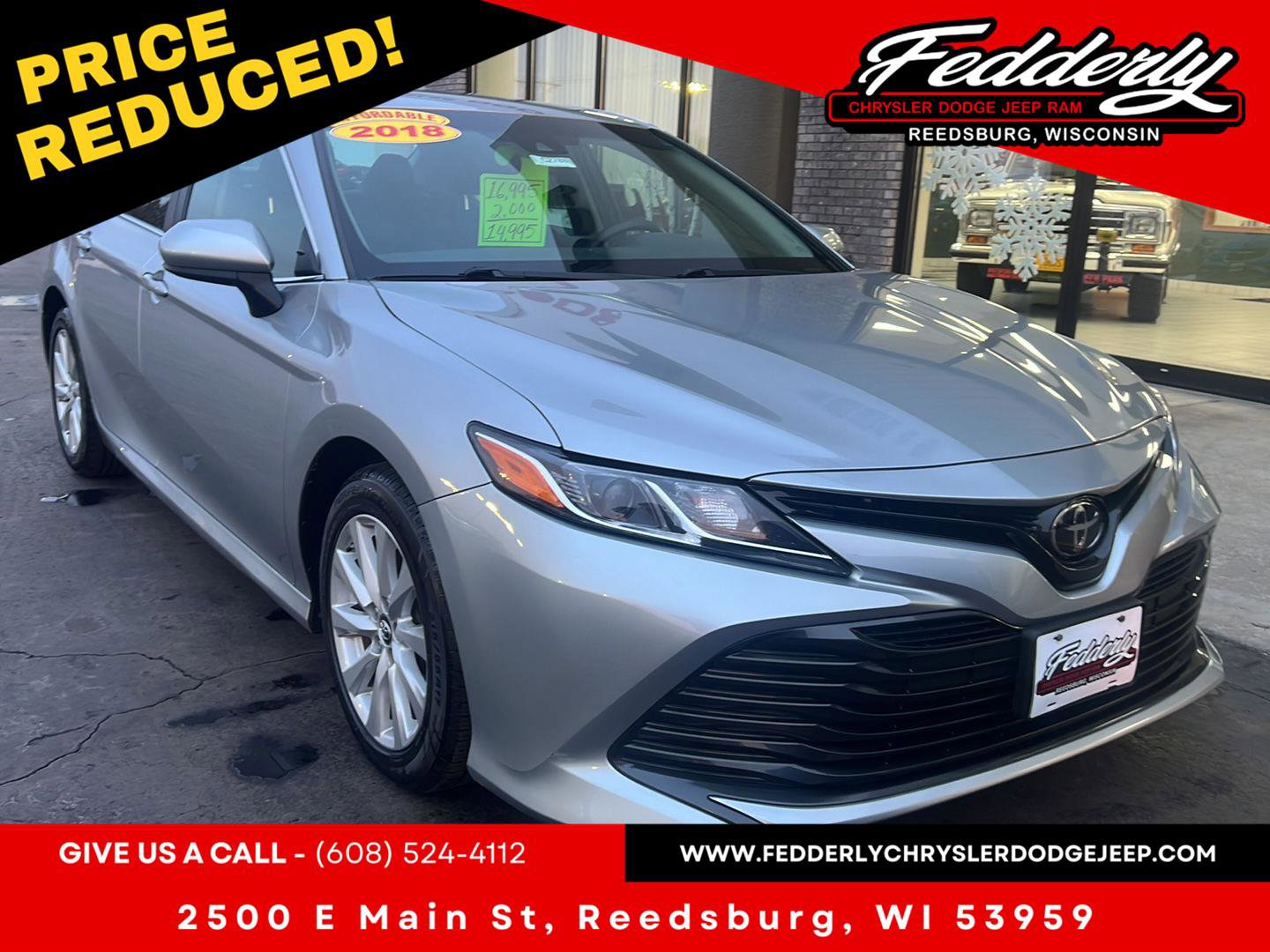 Used 2018 Toyota Camry LE