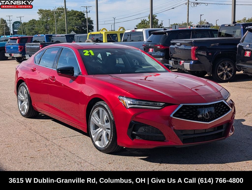 Used 2021 Acura TLX w/ Technology Package