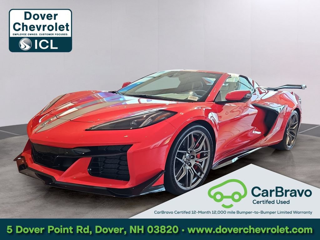 Certified 2024 Chevrolet Corvette Z06 w/ Z07 Performance Package RWD image 1