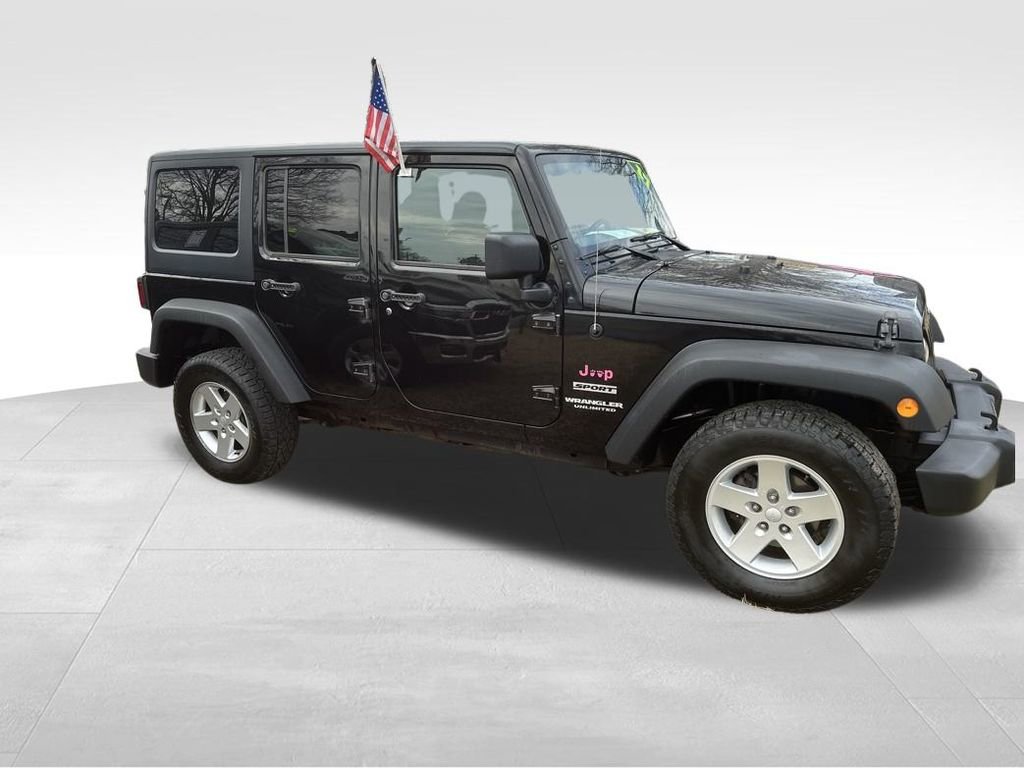 Used 2017 Jeep Wrangler Unlimited Sport w/ Quick Order Package 24S AWD/4WD image 25