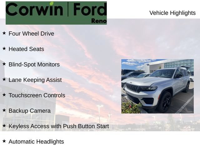 Used 2024 Jeep Grand Cherokee Altitude AWD/4WD image 8