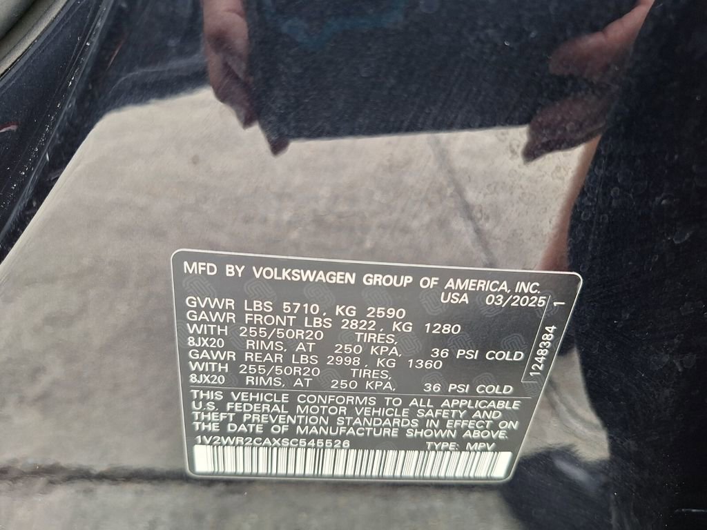 Used 2025 Volkswagen Atlas SE FWD image 36