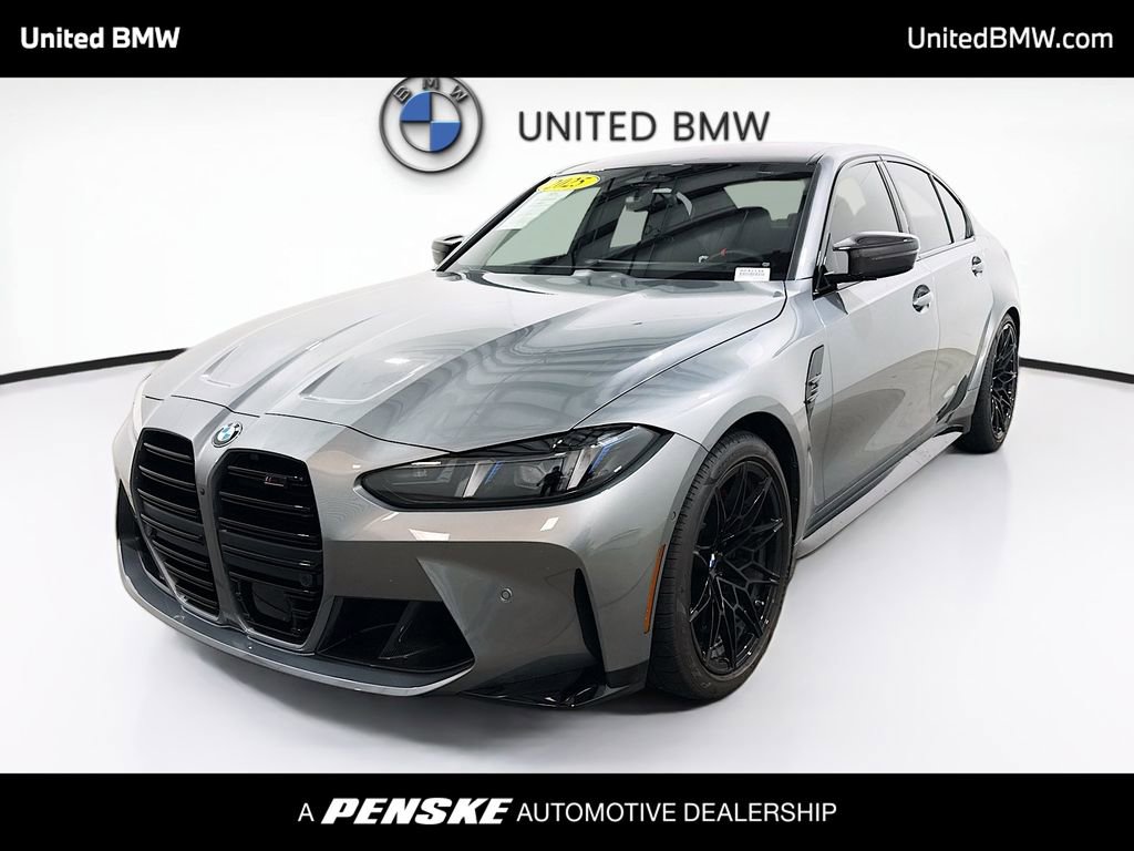 Certified 2025 BMW M3 Competition w/ M Carbon Exterior Package image 1