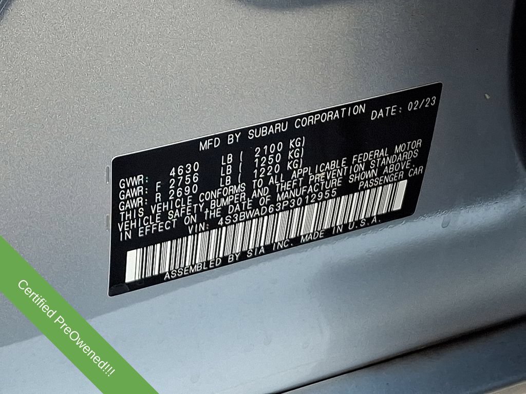 Used 2023 Subaru Legacy Premium AWD/4WD image 26
