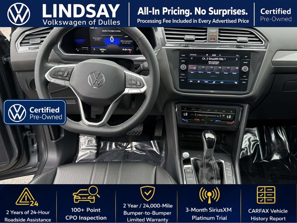 Certified 2022 Volkswagen Tiguan SE AWD/4WD image 11