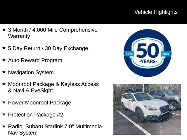 Used 2016 Subaru Outback 2.5i Limited image 5