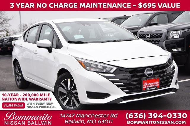 New 2025 Nissan Versa SV w/ Trunk Package