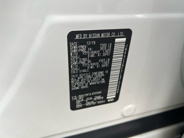 Used 2020 INFINITI QX80 Luxe w/ Proassist Package RWD image 36