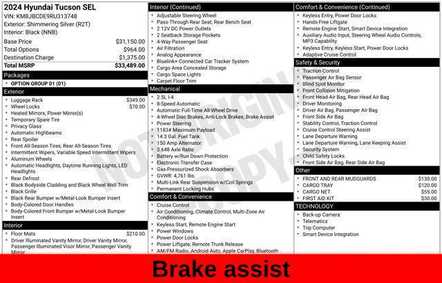 Used 2024 Hyundai Tucson SEL AWD/4WD image 39