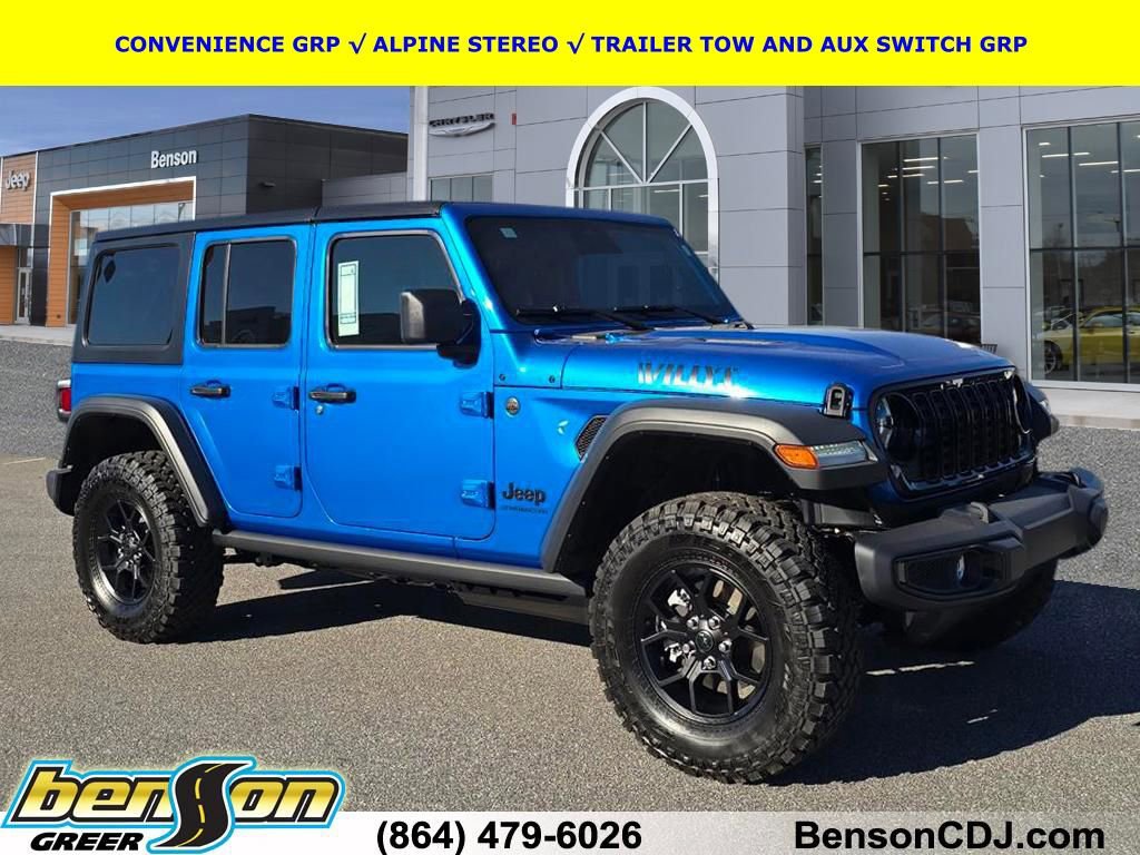 New 2026 Jeep Wrangler Willys image 1