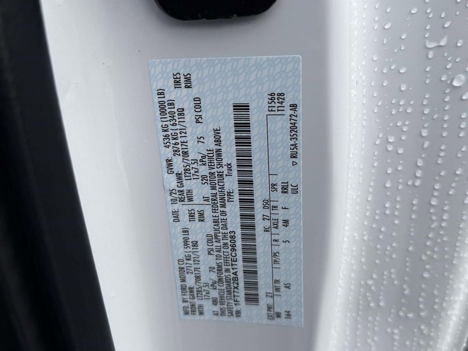 New 2026 Ford F250 XL w/ XL Off-Road Package image 20