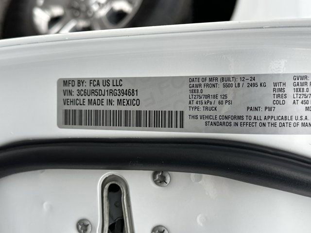 Certified 2024 RAM 2500 Big Horn w/ Safety Group image 29