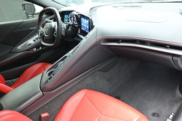 Used 2023 Chevrolet Corvette Stingray Convertible w/ Chrome Exterior Badge Package RWD image 21