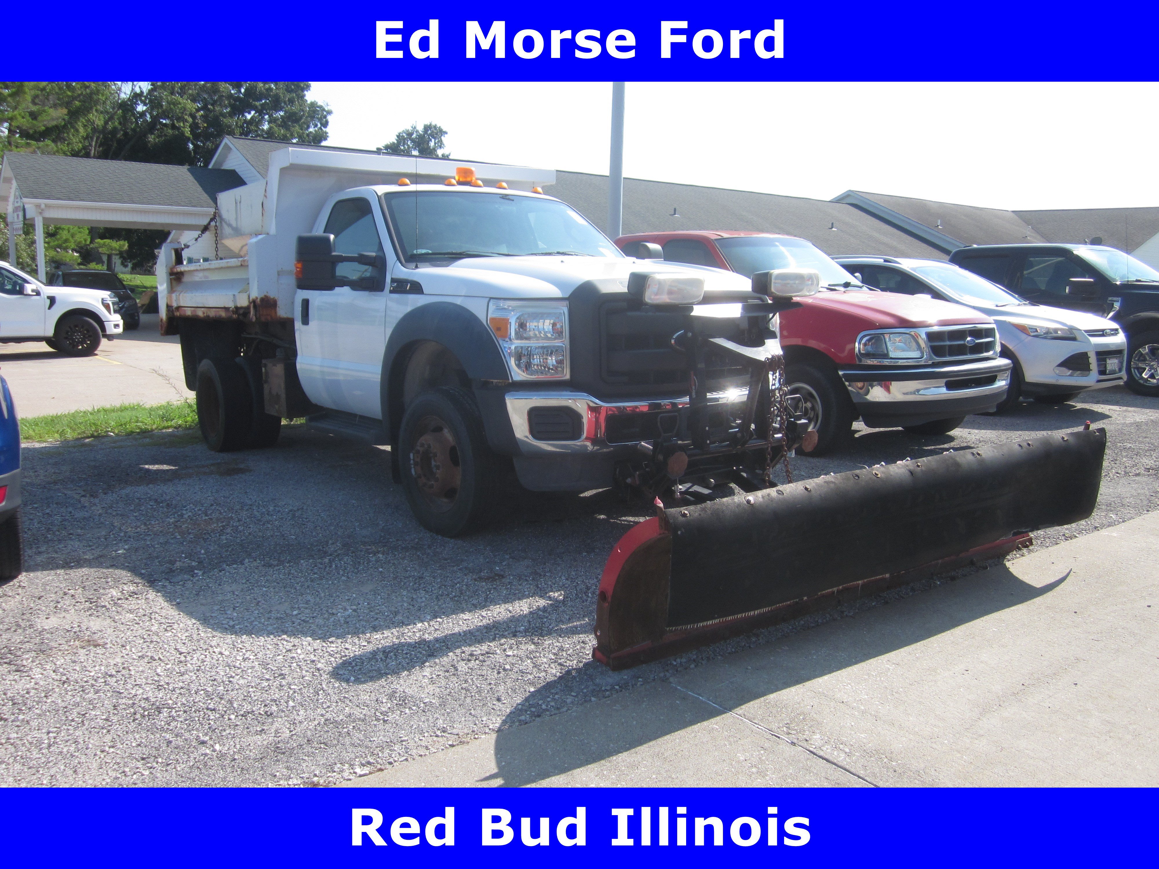 Used 2012 Ford F550 4x4 Regular Cab Super Duty w/ PWR Equipment Group image 1
