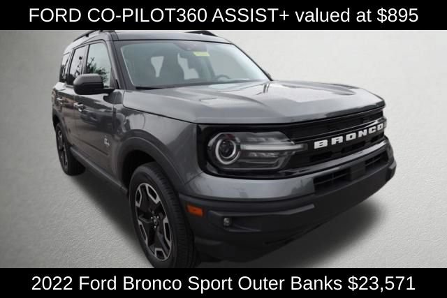 Used 2022 Ford Bronco Sport Outer Banks w/ Tech Package AWD/4WD image 3