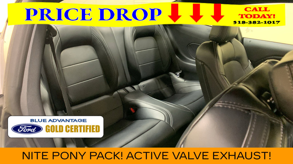 Certified 2025 Ford Mustang GT Premium w/ Mustang Nite Pony Package RWD image 14