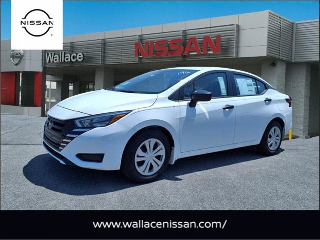 New 2025 Nissan Versa S w/ Trunk Package