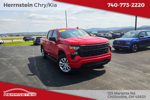 Used 2023 Chevrolet Silverado 1500 Custom w/ LPO, Dark Essentials Package