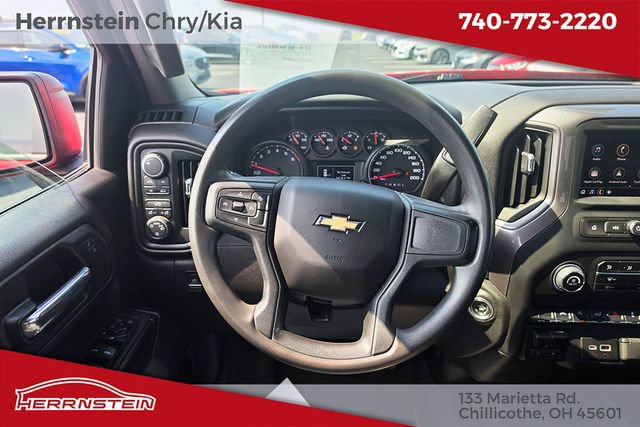 Used 2023 Chevrolet Silverado 1500 Custom w/ LPO, Dark Essentials Package AWD/4WD image 8