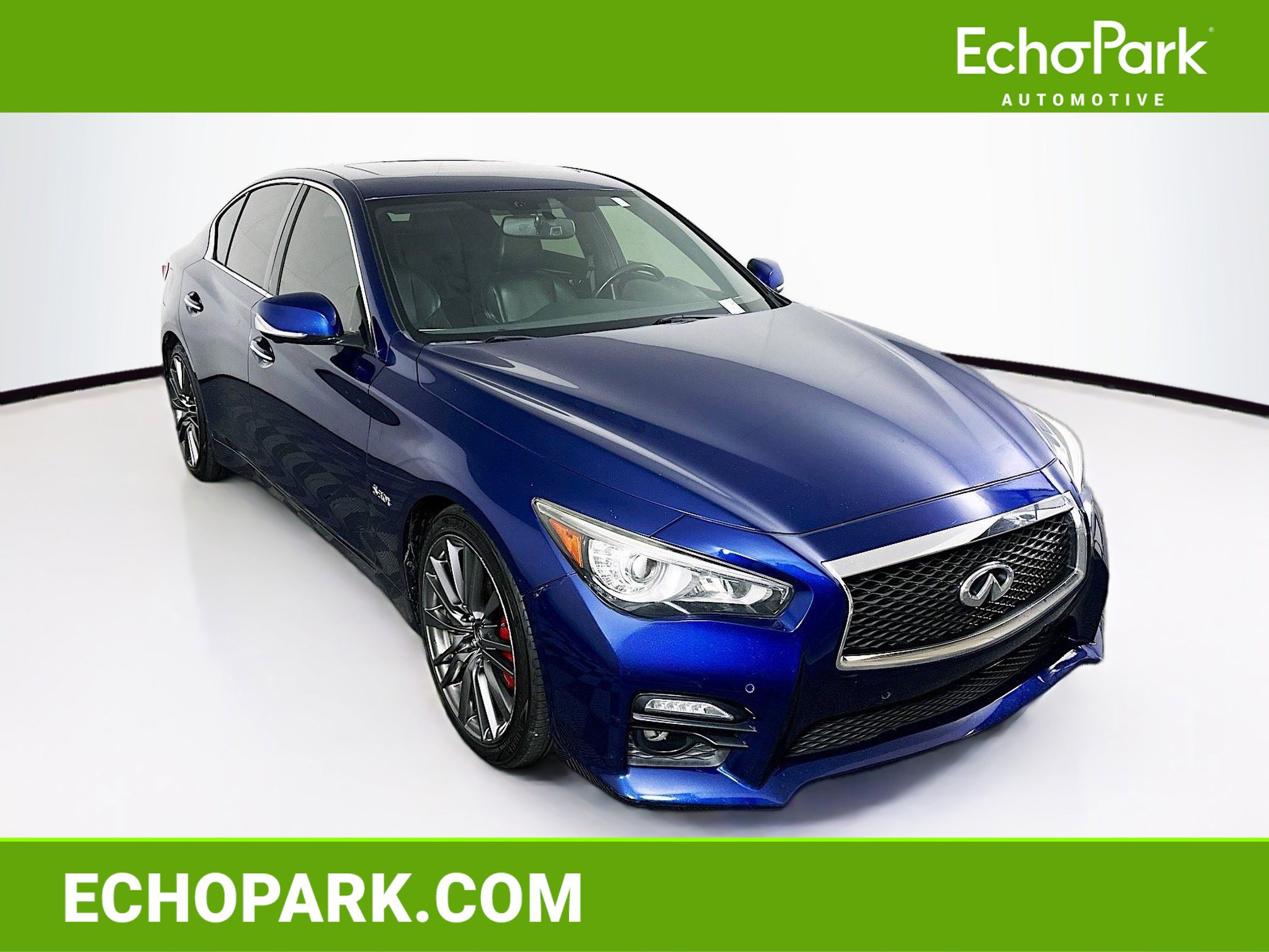 Used 2017 INFINITI Q50 Red Sport 400 image 1