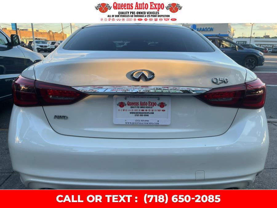 Used 2018 INFINITI Q50 Luxe w/ Essential Package (3.0T Luxe) image 5