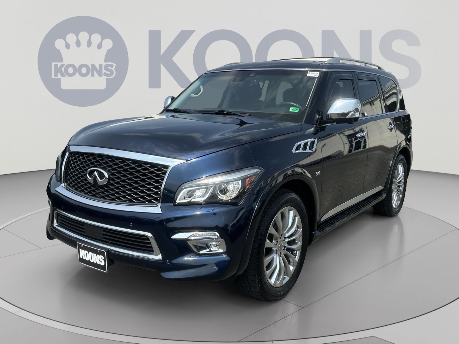 Used 2017 INFINITI QX80 4WD w/ Deluxe Technology Package
