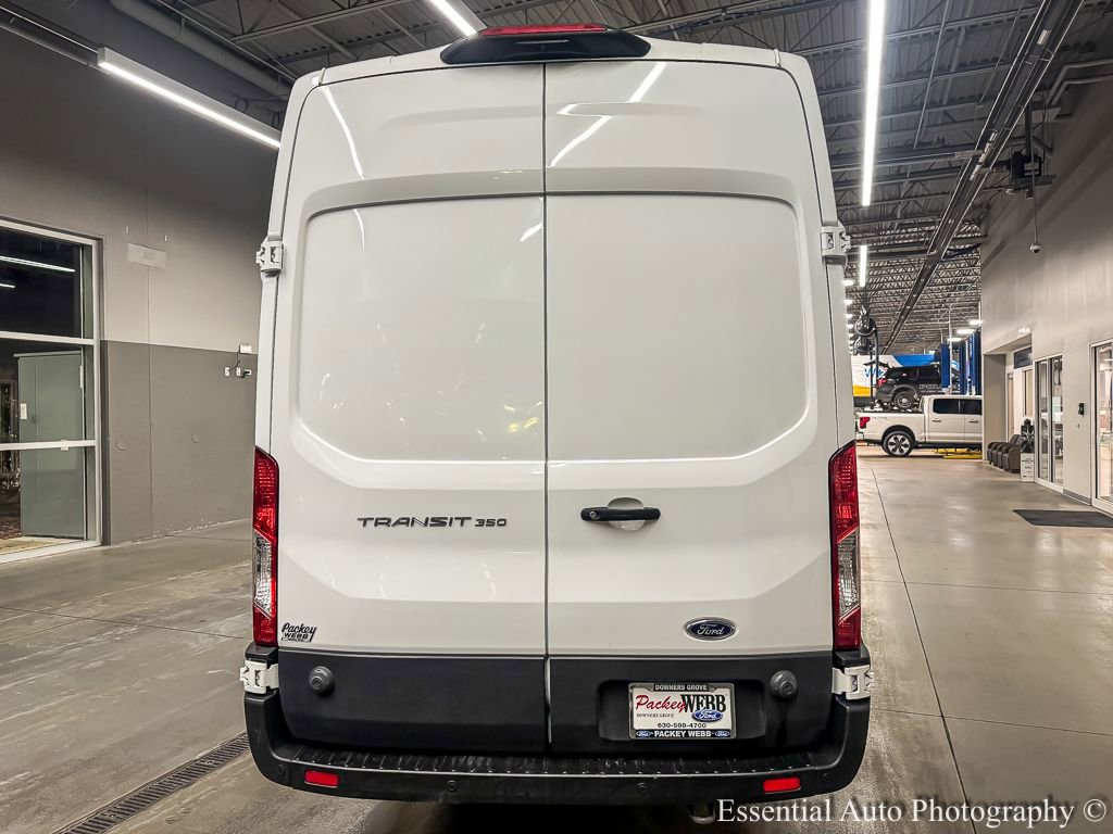 Used 2023 Ford Transit 350 148 High Roof Extended w/ Load Area Protection Package RWD image 7