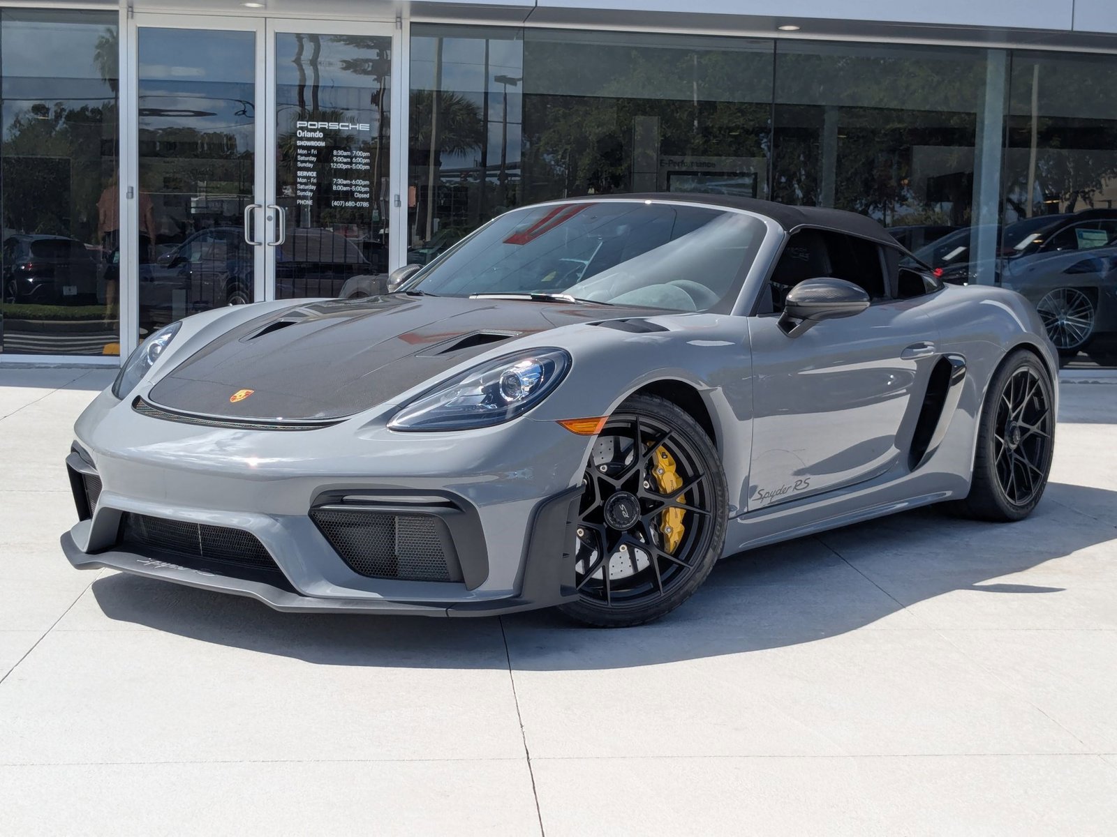 Certified 2025 Porsche 718 Boxster Spyder RS