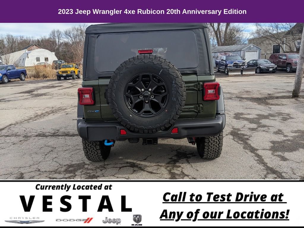 Used 2023 Jeep Wrangler Unlimited Rubicon 4xe image 9