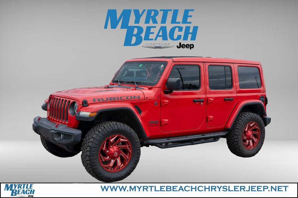 Used 2023 Jeep Wrangler Unlimited Rubicon w/ LED Lighting Group image 2