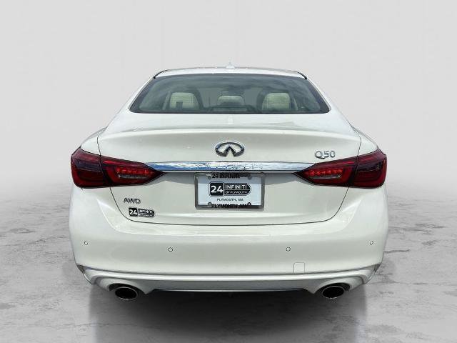 Certified 2023 INFINITI Q50 Luxe w/ Cargo Package AWD/4WD image 4