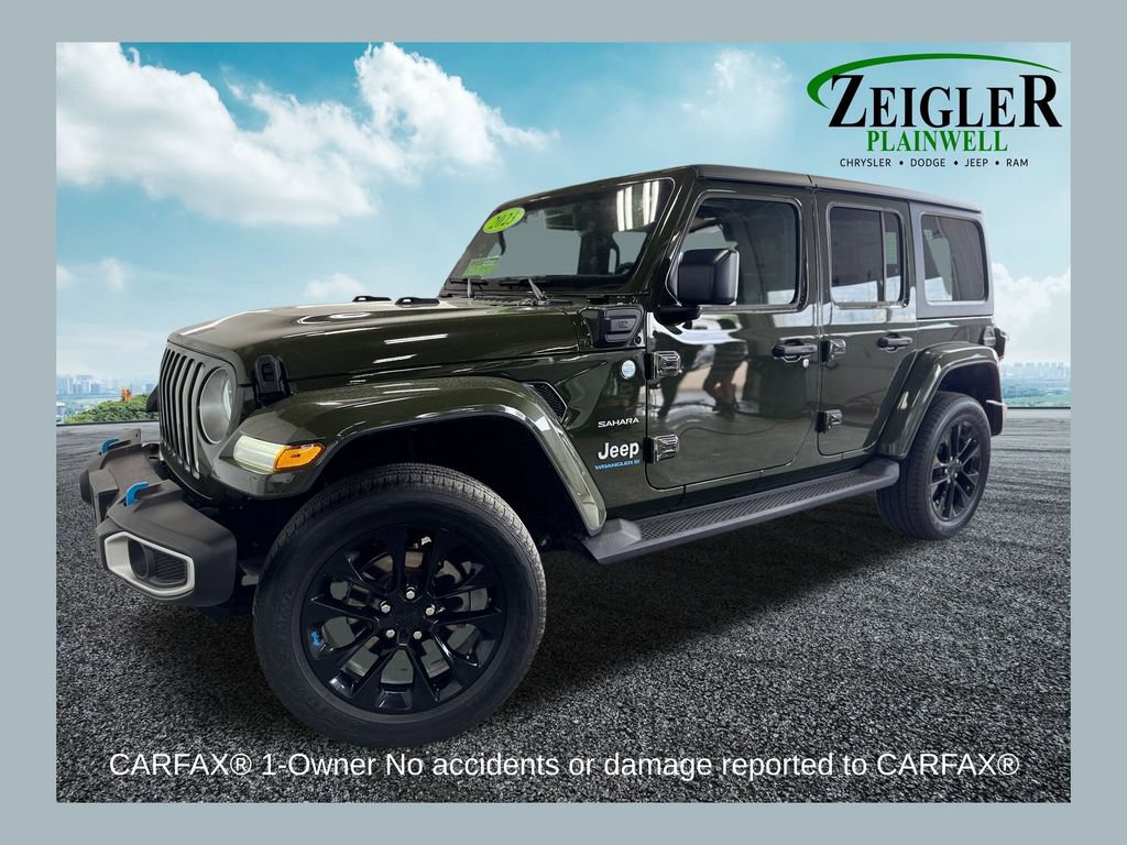 Used 2023 Jeep Wrangler Unlimited Sahara w/ Cold Weather Group
