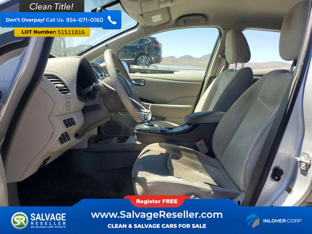 Used 2012 Nissan Leaf SL FWD image 9